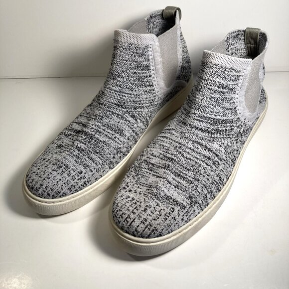 Time and Tru Men's Knit High Top Sneakers - Picture 1 of 6